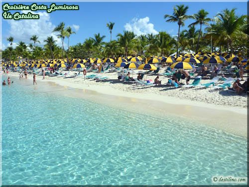 La magnifique plage de Catalina