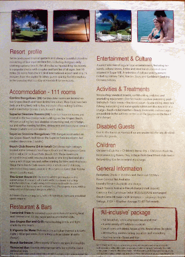 Info Hawksbill Resort