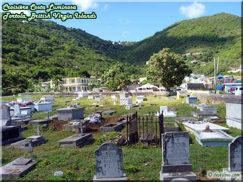 Cimétière près de Road Town