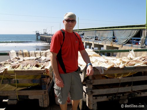 Port de Libertad. Malgré tout, l'odeur est supportable! 