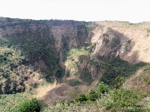 Parque El Boqueron. El Boqueron (la bouche), un volcan dans un volcan! 