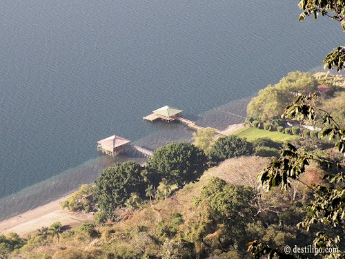 Lac Coatepeque. Notre chalet d'été :o) 