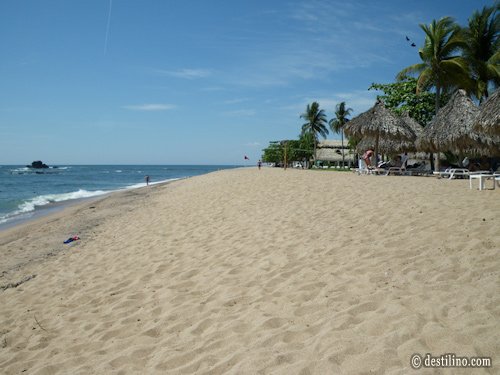 Plage de l'hôtel Marée haute Secteur ouest 