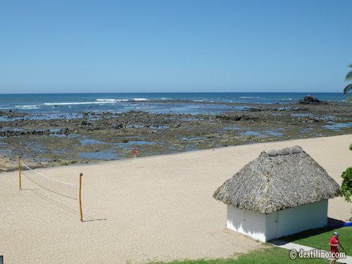 Plage de l'hôtel Marée haute Secteur ouest 