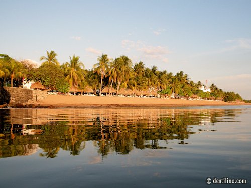 Plage de l'hôtel Marée haute Secteur est 