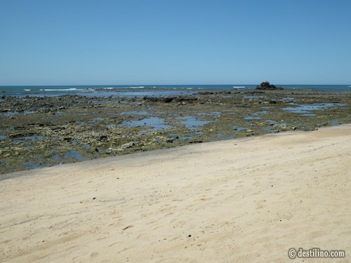 Plage de l'hôtel Marée basse. Secteur ouest 