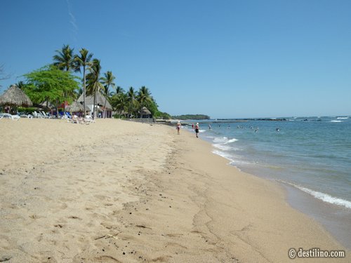 Plage de l'hôtel Marée haute Secteur ouest 