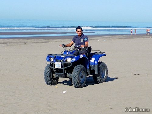 Police du tourisme en VTT 