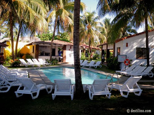 La piscine du club de plage 