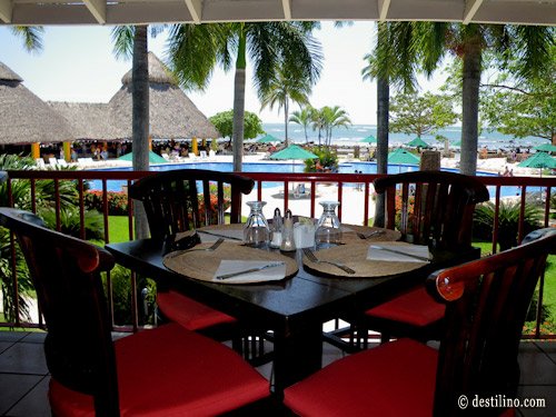 Magnifique vue du restaurant buffet « Chack Balam » 