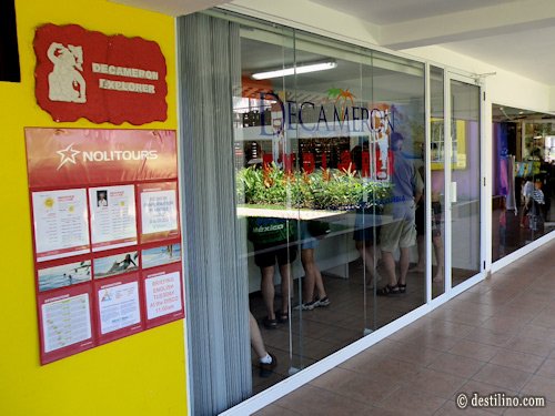 Bureau Decameron Explorer, secteur ouest, près du buffet 