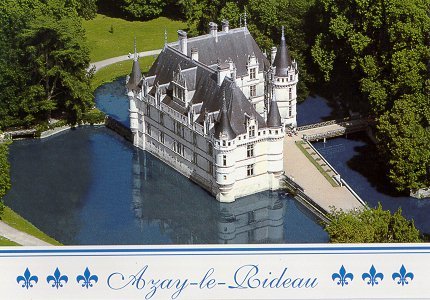 Chateau de Villandry (carte postale) 