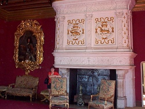 À l'intérieur du Chateau de Chenonceau