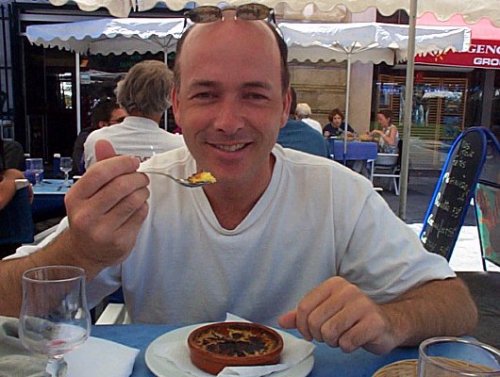 Une bonne crème brulée! 