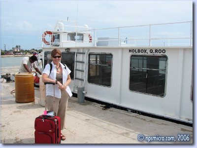 Chiquila — Lily devant le traversier