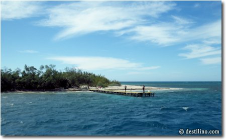 Le quai de Cayo Blanco