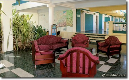 La réception, secteur sud 