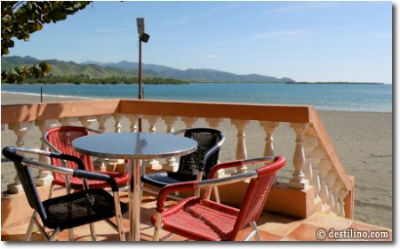 Le snack bar, côté est 