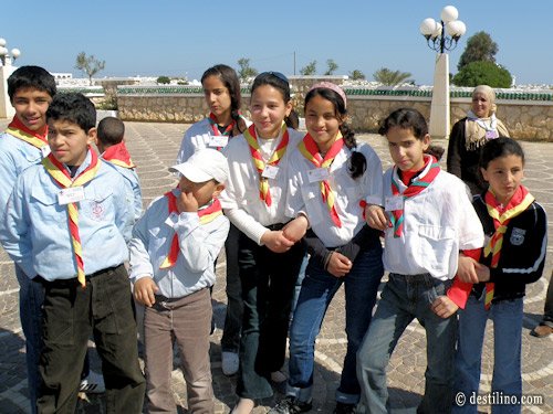 Monastir. Scouts