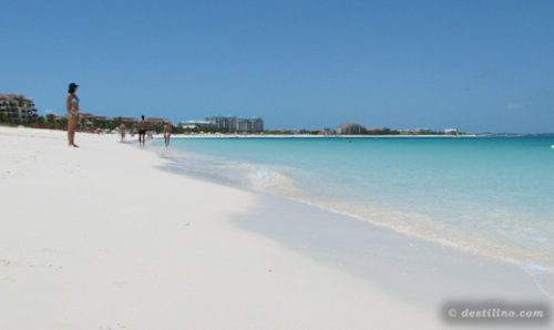 La plage du Club Med (Grace Bay)