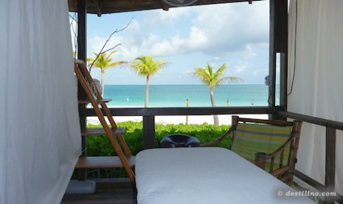 Table de massage, la vue est splendide!